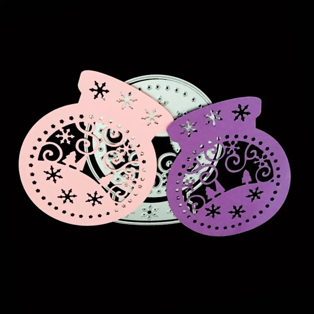 Snowflake Frame Metal Cutting Dies and Stamps New 2019 for Craft Scrapbooking Album Embossing Word Die Cut Paper Stencil | Дом и сад