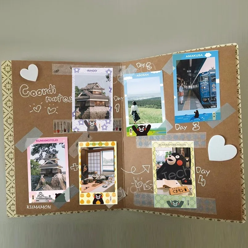 Оригинальный Fujifilm Fuji Instax Mini KUMAMON медведь kumamoto пленка 10 листов для 7 8 9 50 s 90 25 Share SP-1