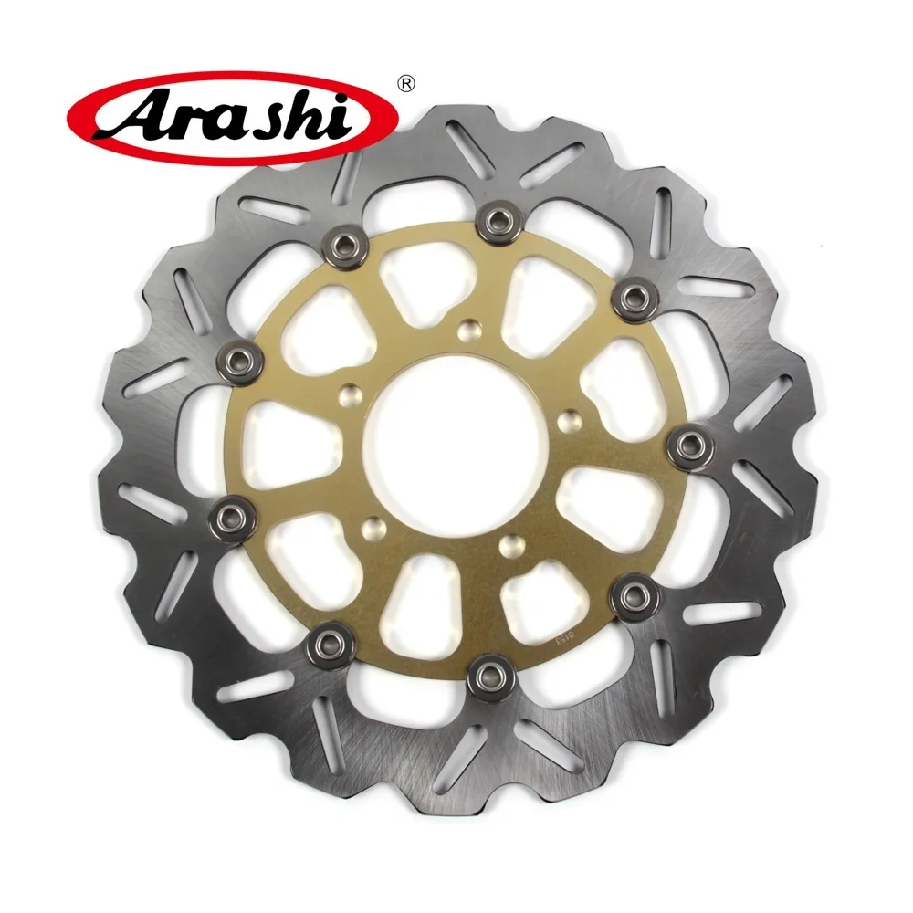 Араши 2 шт. для KAWASAKI ZZR1400 2006-2007 CNC передние тормозные диски ZZR 1400 2006 2007 ZX6R Z 800 1000 Z800e ZX10R GTR