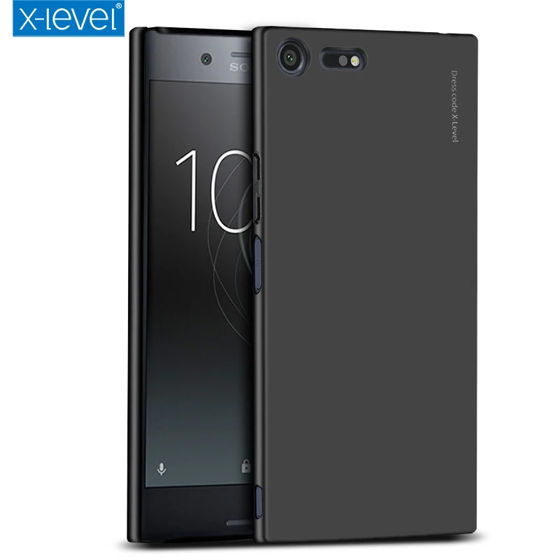 X Level For Sony Xperia XZ Premium Case Luxury Plastic PC Hard G8141 G8142 Dual Sim Back Cover |