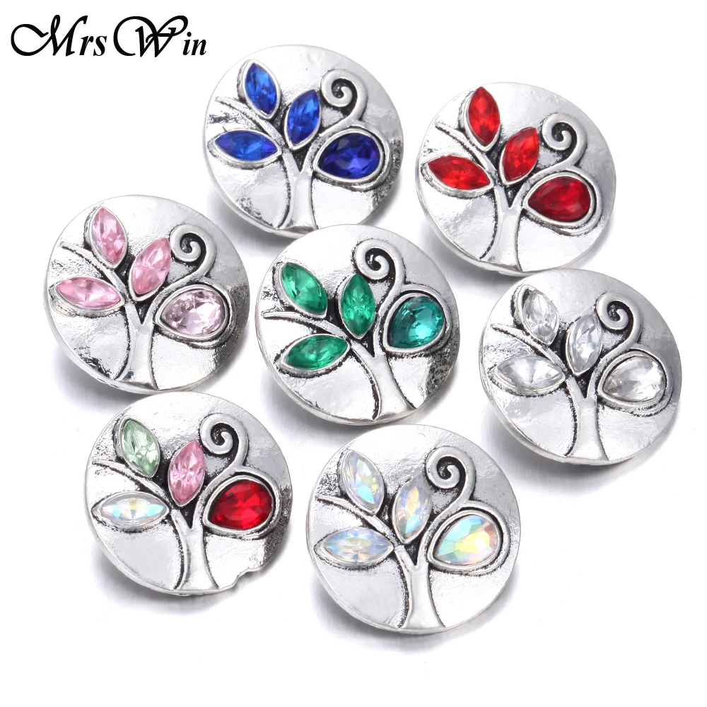 6 шт./лот новые ювелирные изделия с застежкой кристалл горный хрусталь цветок