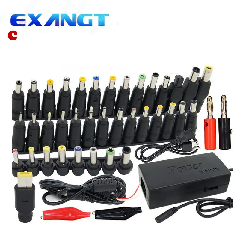 48 pcs Universal Laptop AC DC Jack Power Supply Adapter Connector Plug for IBM Dell Apple Lenovo Acer HP Toshiba Notebook Cable |