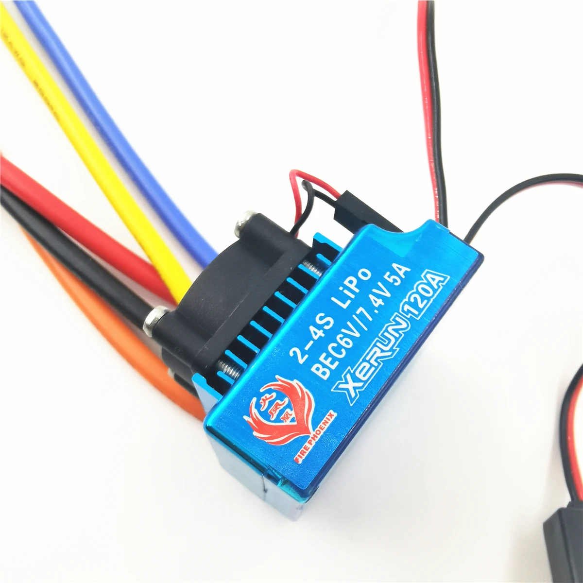 120A бесщеточный Сенсор ed Esc с зал кабель 2 4s Lipo 6V/5A или 7 4 V/5A BEC для Rc лодка/Rc