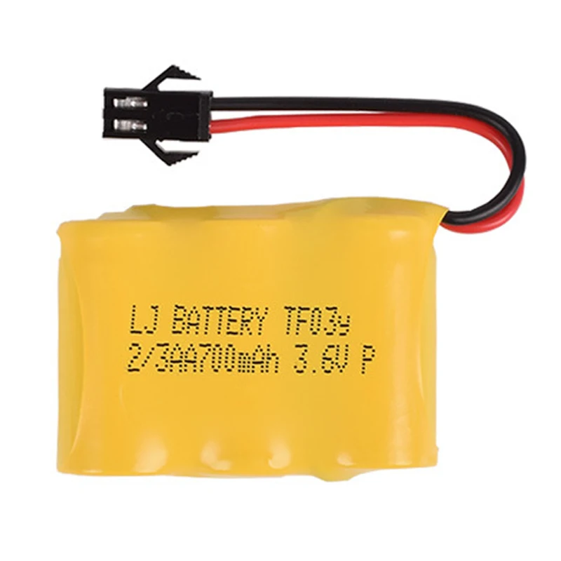 3 6 v 700mAh 2/3AA NI-CD аккумулятор RC автомобиль электрические игрушки корабль робот