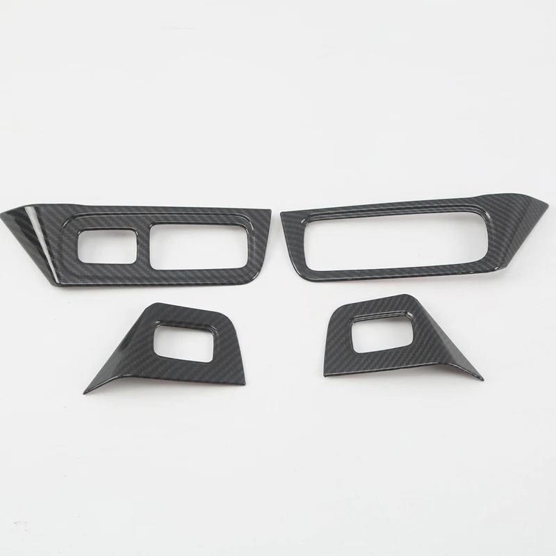 

Left Hand Drive Only! For Porsche Cayenne 3rd Gen (PO536) 2018 2019 Interior Door Armrest Window Switch Button Cover Trim 4pcs