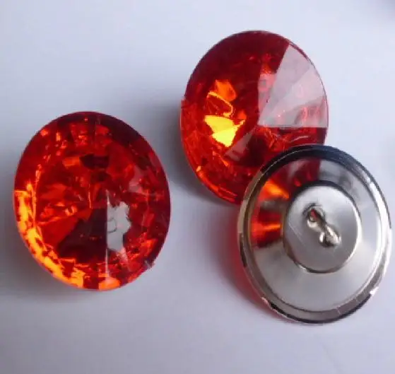 8size 500pcs Acrylic Rhinestone Buttons For Clothing headboard Sofa Craft Sewing DIY Upholstery Accessories | Дом и сад