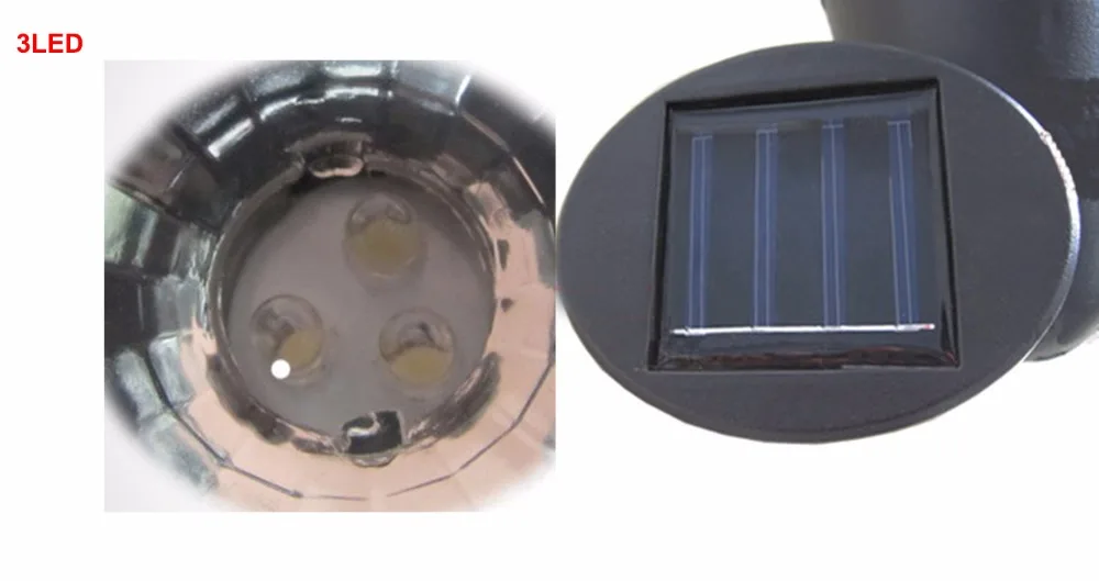 Солнечный сад лампы пятно света открытый газон Ландшафтный путь 3 Светодиодный