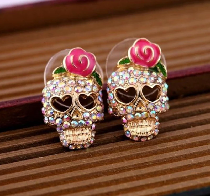 1 пара женская мода преувеличенная индивидуальность тренд ювелирные изделия для