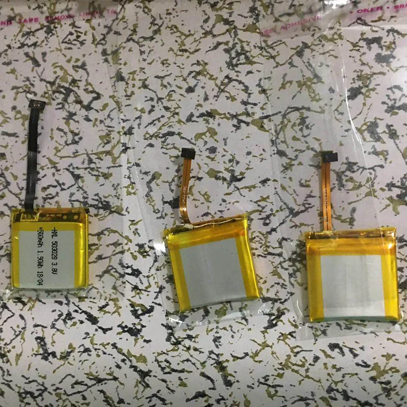 Перезаряжаемый полимерный прочный 530mAH аккумулятор для умных часов x200 smartwatch телефон часы saat наручные часы