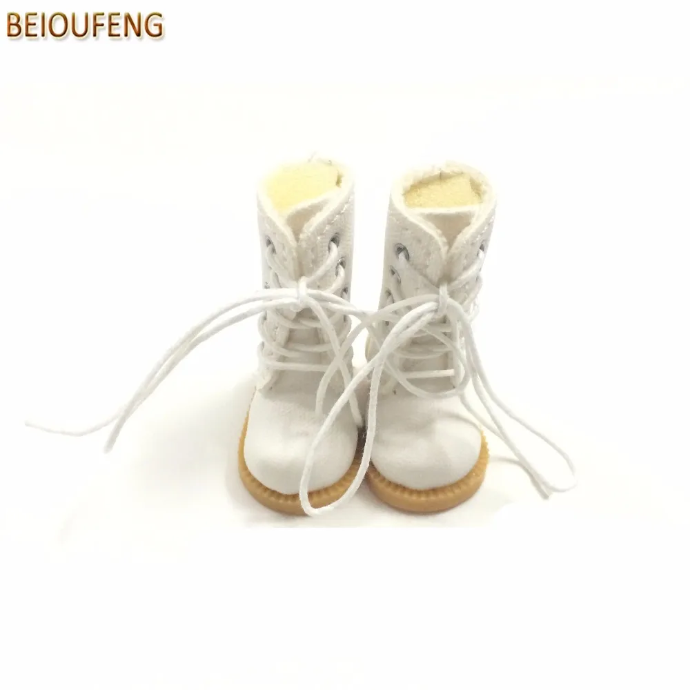 BEIOUFENG 3 8 см мини кукольная обувь для куклы блайз игрушка 1/8 BJD кукольные ботинки