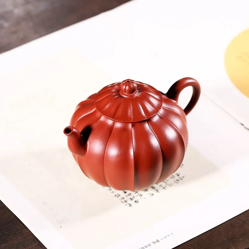 Yixing чайник оптом dahongpao НЕОБРАБОТАННАЯ руда рекомендуется все руки полоса chou-heung агент a берет чайник