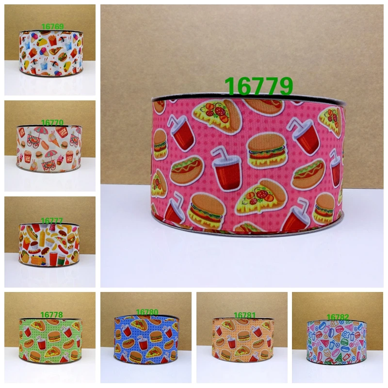 Бесплатная доставка 2017 новое поступление 50 ярдов Мультяшные ленты в рубчик с