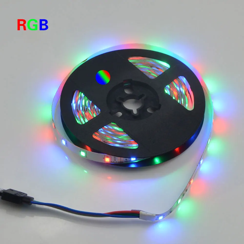 Светодиодная лента 5 м 300 светодиодов 12 В 2835 RGB пульт дистанционного управления на