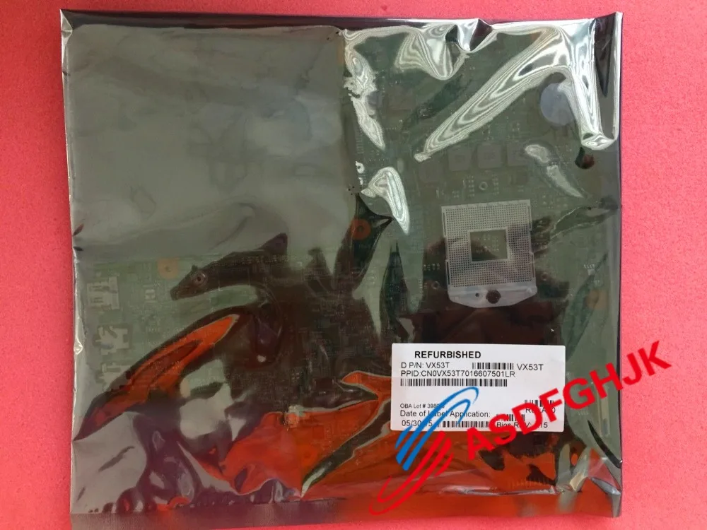 Original DG15 MB 48.4HH01.011 for Dell Inspiron 15R N5010 Laptop Motherboard cn-0VX53T 0VX53T VX53T 100% TESED OK | Компьютеры и офис