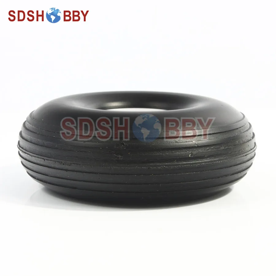 Полиуретановое колесо для радиоуправляемого самолета с алюминиевой втулкой CNC 3 5