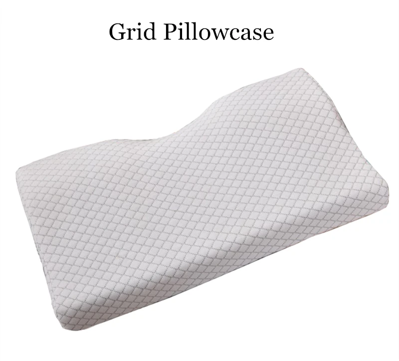 Grid White PurenLatex 50*30 силиконовая гелевая Подушка с эффектом памяти, летняя подушка для охлаждения льда, медленный отскок, Ортопедическая подушка для сна - Цвет: Grid White