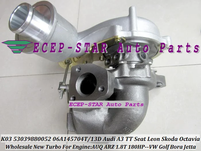 Фото K03 53039880052 06A145713F Turbo 53039700094 06A145713D Для Beetle Bora POLO Jetta AWV BKF AWP AUM AWU BNU APP ARY AJQ BBU 1.8T №2