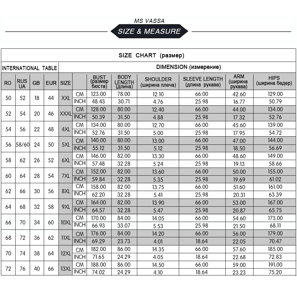 MS VASSA женские куртки 2019 новые весенние пальто размера плюс 6XL 10XL с капюшоном