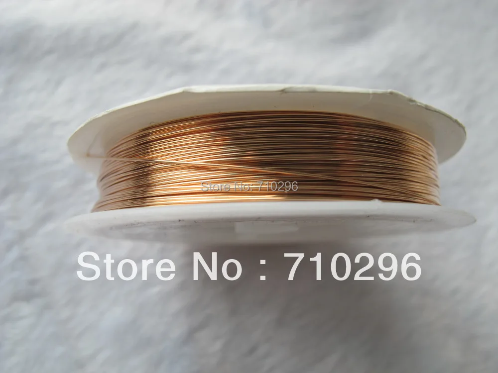 Оптовая продажа 5 рулонов/партия проволока из красной медной проволоки 0 мм