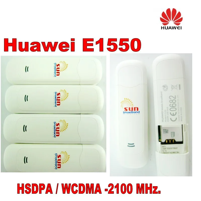 Партия 50 шт. разблокированный Беспроводной Модем Huawei E1550 3G 3 6 M доставка DHL|Сетевые