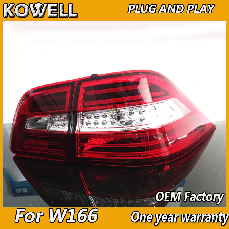 Автомобильный Стайлинг KOWELL для Mercedes-Benz W166 задний фонарь GLE320 GLE350 GLE400 GLE500 GLE550