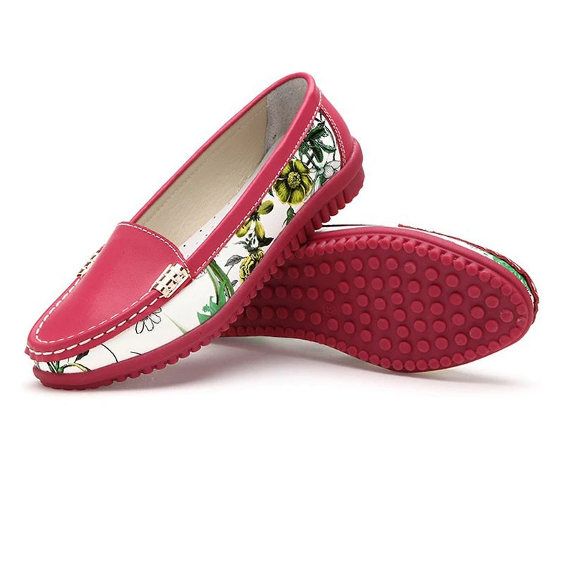 Туфли YAERNI женские из натуральной кожи лоферы на плоской подошве без застежки