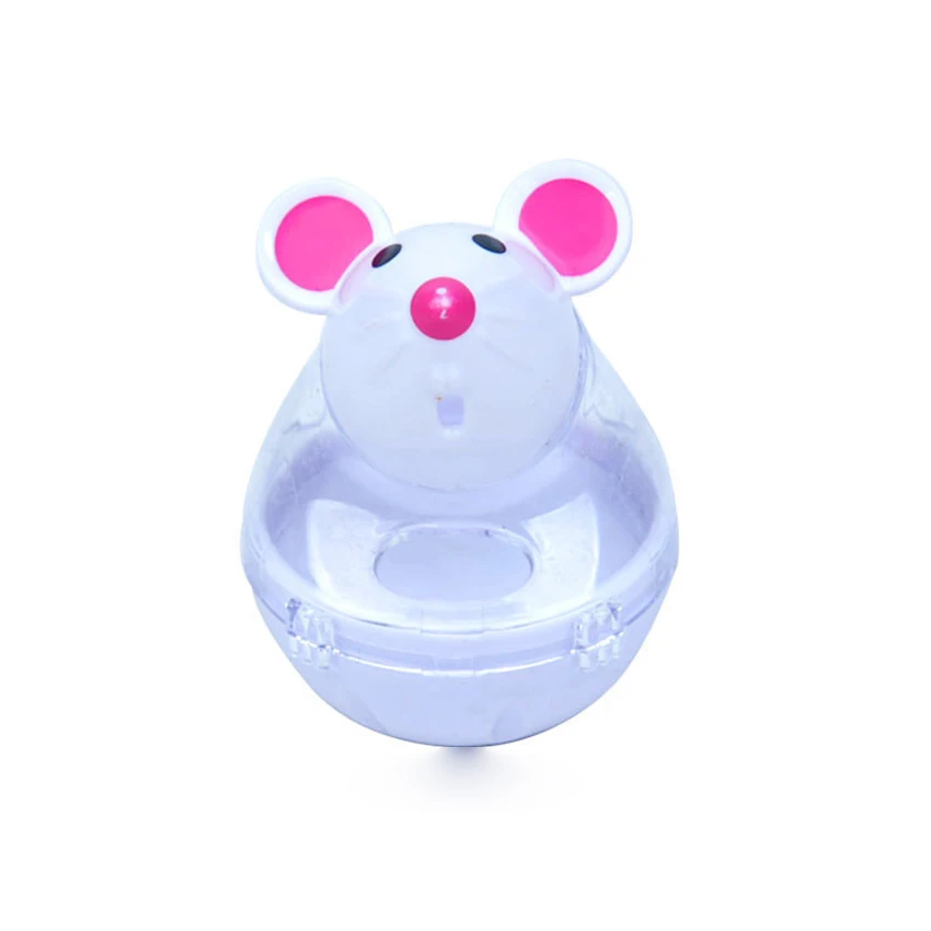 Мышь Форма Интерактивная кошка игрушки для собаки мяч ПЭТ Еда дозирования