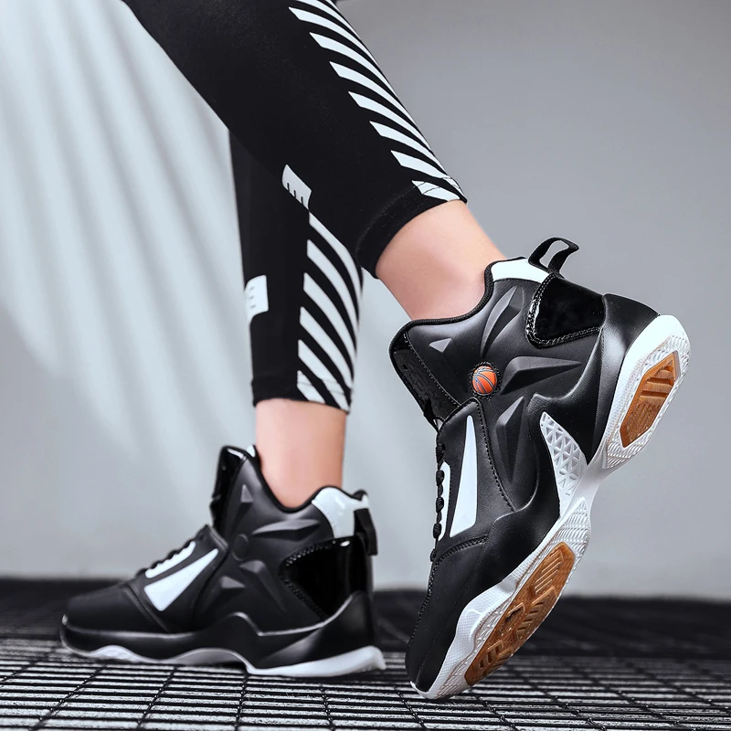 ERNESTNM NEW Women Sneakers Fashion Basket Shoes Black Graffiti Unisex High Top Lover Shoes Plus Size 11 Chunky Famale Men Shoes