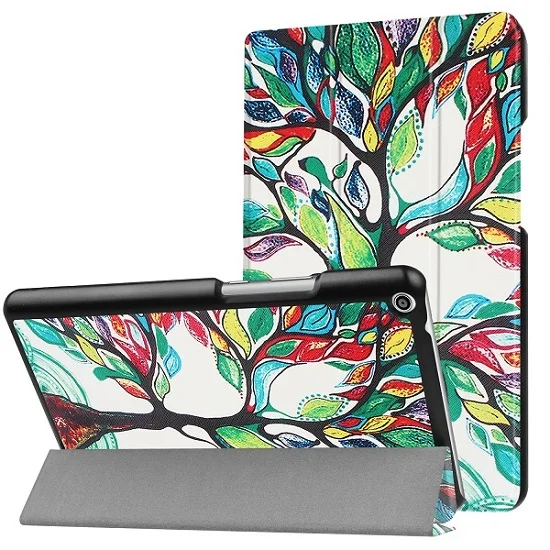 Чехол-подставка для huawei MediaPad T3 8,0 KOB-L09 KOB-W09 защитный чехол для Honor Play Pad 2 8,0 планшет+ подарок - Цвет: HWT38 SY HLS