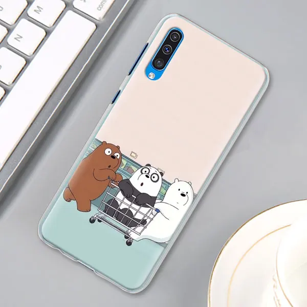 13 Прекрасный мультфильм мы вся правда о медведях чехол для samsung Galaxy A30 A40 A50 A70 A6 A8 плюс A7 A9 M30 Футляр для телефона - Цвет: 13