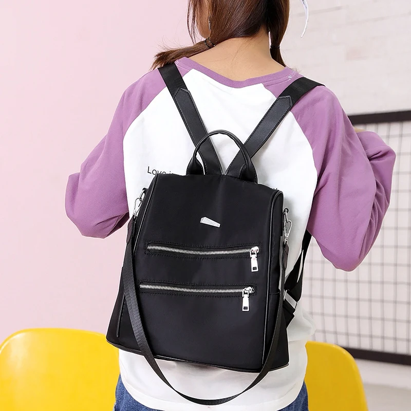Противоугонный нейлоновый рюкзак женские дизайнерские школьные сумки для