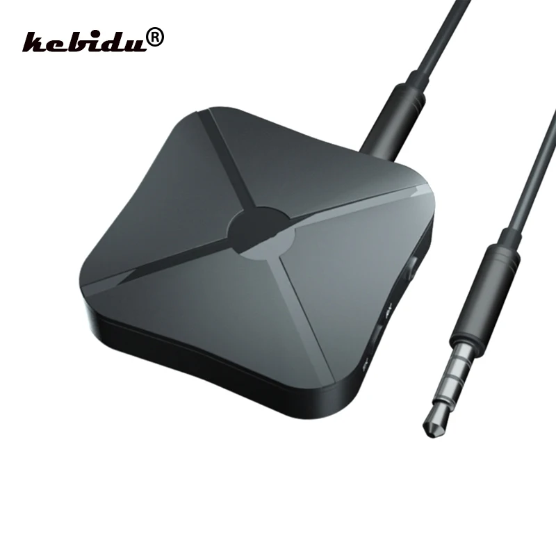 Kebidu новый приемник 2 в 1 Bluetooth 4 передатчик беспроводной адаптер аудио с 3 5 мм AUX для