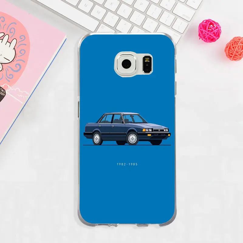 Телефон чехлы для samsung Galaxy Note 3 4 5 8 S3 S4 S5 мини S6 S7 S8 S9 Edge Plus On5 On7 классический ретро