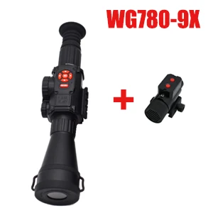 WG780-9X WILDGAMEPLUS WG780 охотничий прицел ночного видения зеленый с Wi-Fi приложение gps отслеживание инфракрасный ИК ночного видения прицел оптика - Цвет: WG780-9X