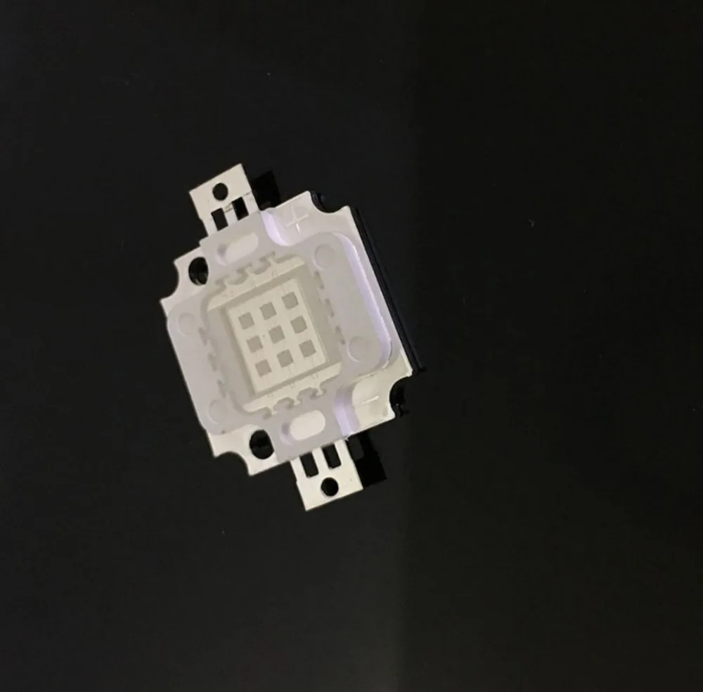 Высокая мощность светодиодный чип УФ COB фиолетовый светильник 395Nm 400Nm мощностью 10 Вт, 20 Вт, 30 Вт, 50 Вт 100 Вт Ультрафиолетовая лампа отверждения SMD ультрафиолетовый светильник