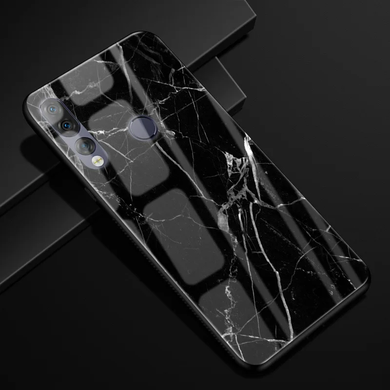 29 Для lenovo Z5S чехол 6,3 ''стекло Жесткий PC задняя крышка для lenovo Z5S чехлы для телефонов силикон бампер Coque для lenovo Z5s Z5 S Z 5S Capa - Цвет: 29