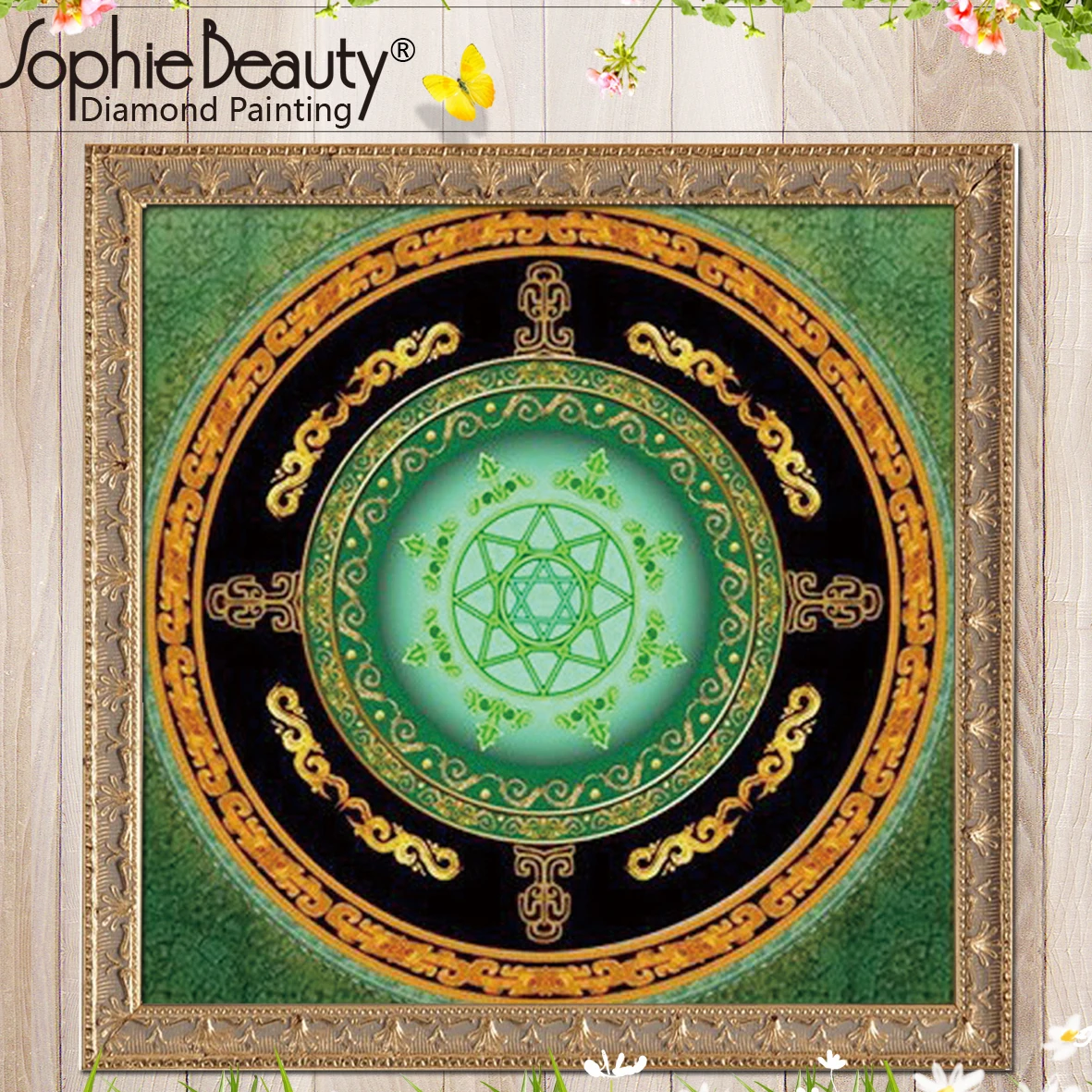 Алмазная живопись бриллиантовая мозаика сделай сам картина Софи красота мандала