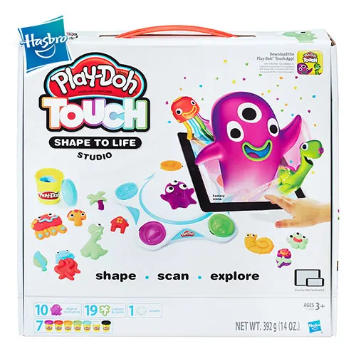 C28609510 Hasbro Play-Doh сенсорный цифровой формы к жизни студия Play Doh развивающие игрушки светильник мягкая глина DIY игрушка - Цвет: C28609510