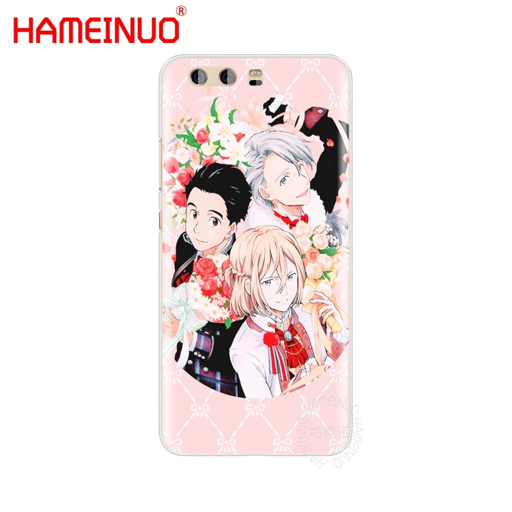 HAMEINUO yuri on ice history maker чехол для телефона huawei Ascend P7 P8 P9 P10 P20 lite plus pro G9 G8 G7 2017 | Мобильные