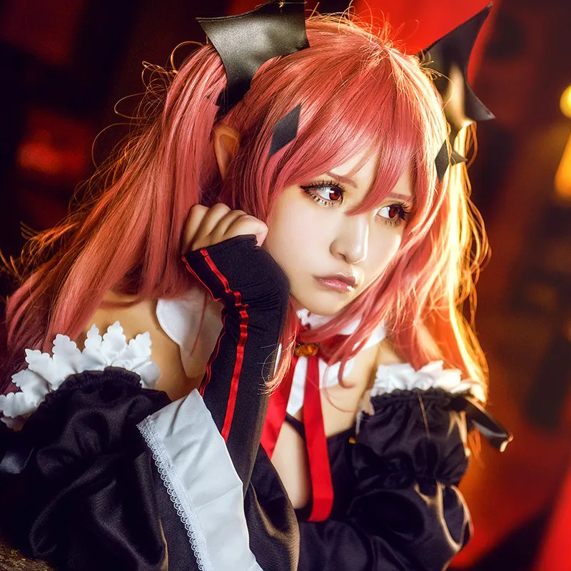 Соблазнительные костюмы Krul Tepes для женщин косплей Owari no Seraph конец третий
