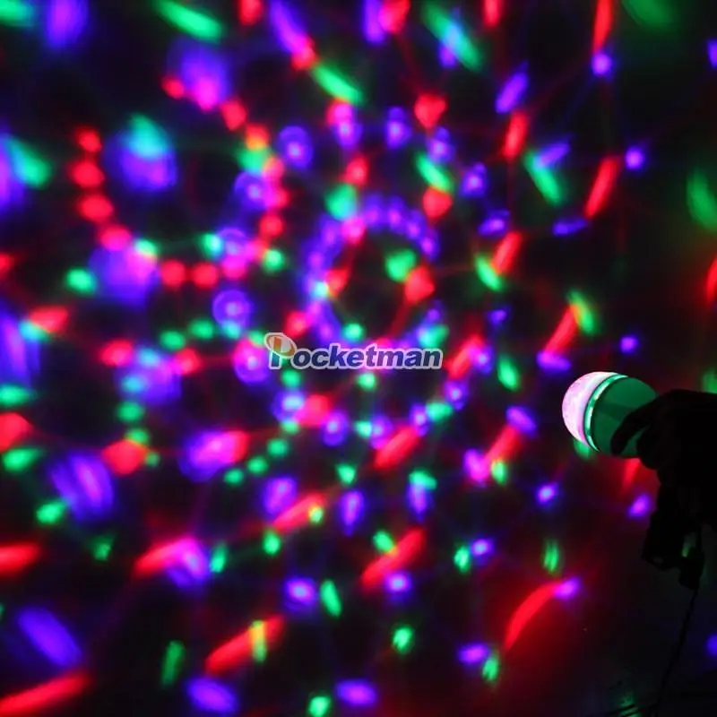1 шт. 3 Вт RGB светодиодный мини светильник для вечеринки Танцевальная вечеринка