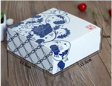 30 шт 8 видов цветов DIY Бумажная Коробка для мыла крафт-бумага подарочная коробка