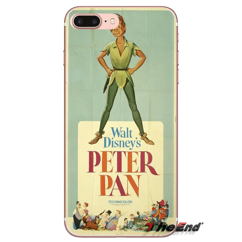 Take me to neverland Peter Pan For iPod Touch Apple iPhone 4 4S 5 5S SE 5C 6 6S 7 8 X XR XS Plus MAX Transparent TPU Cases Cover |