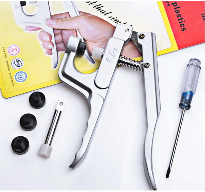 Бесплатная доставка 100 шт./лот Kam пластиковые щипцы для кнопок детали заклепок