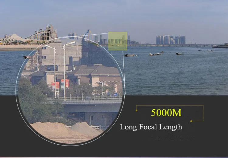 Монокуляр 10x42 высокой мощности телескоп HD зум оптический Spyglass светильник ночного видения военный HD Профессиональный охотничий инструмент