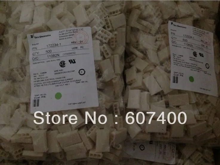 172234 1 Конн крышка 3POS мини UNIV MATE TYCO AMP Корпус коннекторы 100% новые и оригинальные