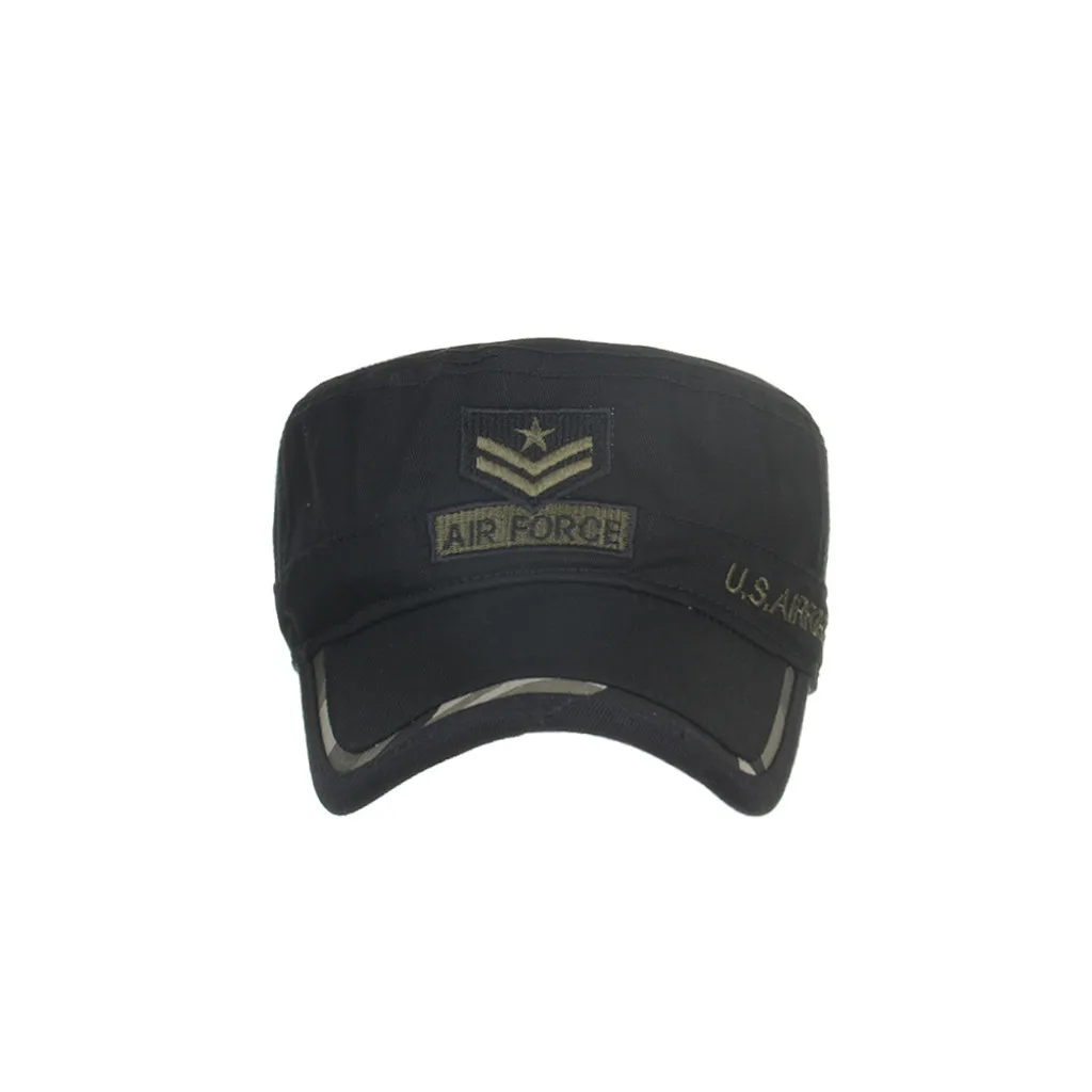 Бейсболка Мужская gorra hombre бейсболка женская шляпа летняя хлопковая Военная Кепка s Cadet уникальный дизайн винтажная плоская кепка 4