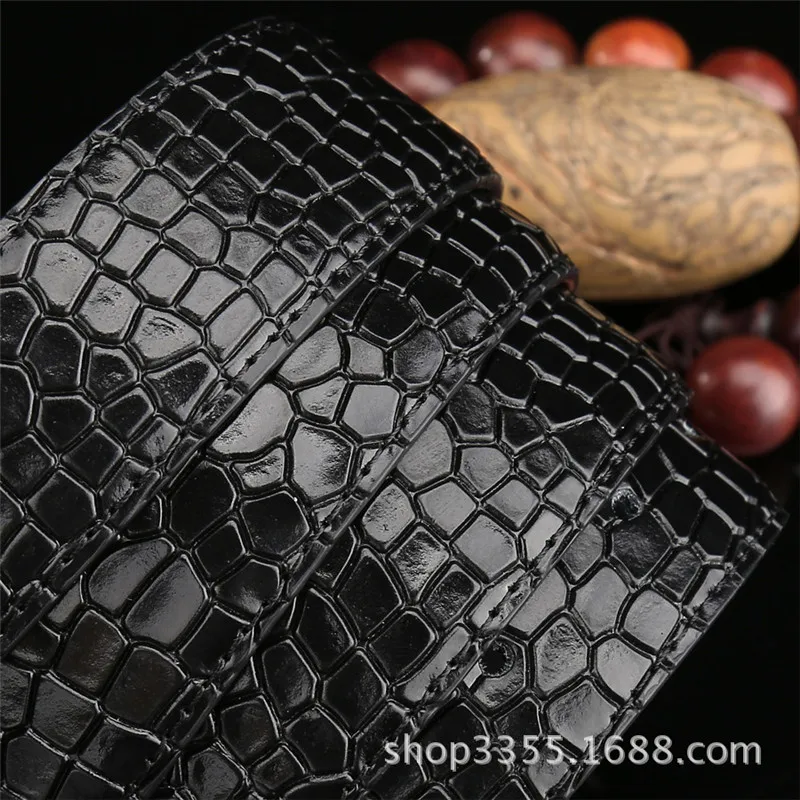 Ремень мужской из натуральной кожи под крокодиловую кожу 2016 | Аксессуары для