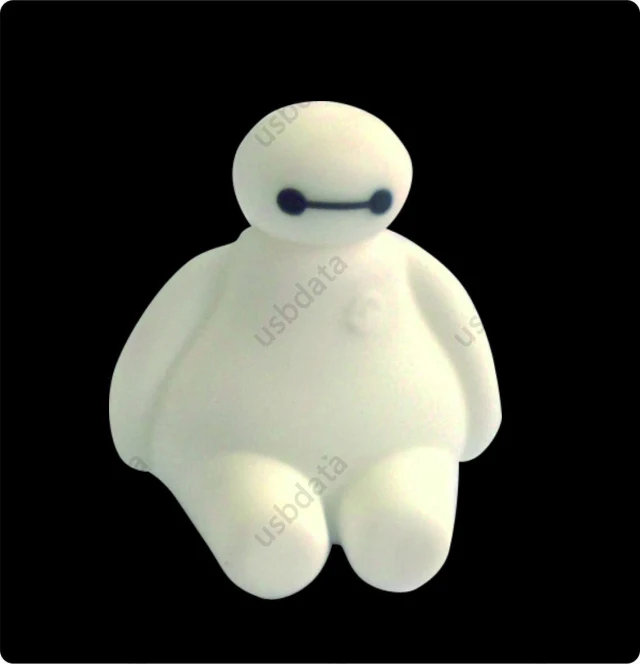 3D милый USB флеш накопитель 512 ГБ Baymax диск 64 Гб Игрушка 3 0 ключ Флешка 32 128 подарок|toy