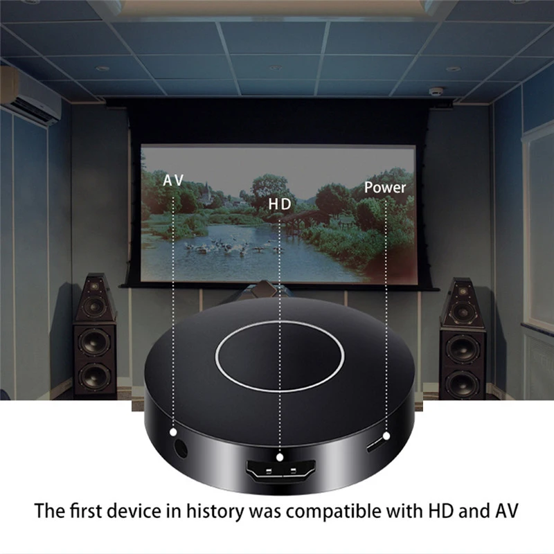 2017 HDMI + AV WI-FI Беспроводной Дисплей дублирования ключа с DLNA Miracast AirPlay Wi-Fi HD 1080 P